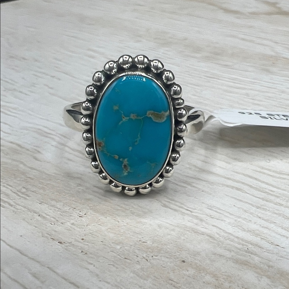 Sterling Silver 925 and Turquoise Ring